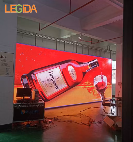 Legida P2 P3 P3.9 P4 P4.8 LED Video Wall Panel Fine Pixel Pitch Fixed Indoor Advertising LED Screen Display