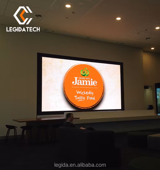Legida P2 P3 P3.9 P4 P4.8 LED Video Wall Panel Fine Pixel Pitch Fixed Indoor Advertising LED Screen Display
