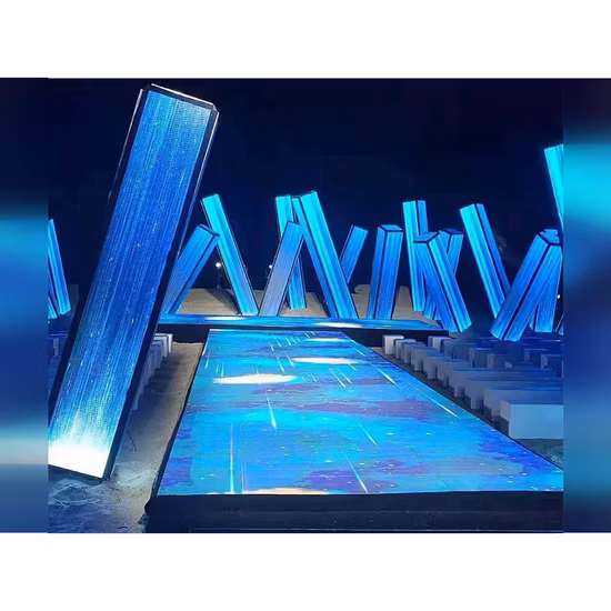 Tela de pista de dança LED impermeável interna de alta qualidade para palco