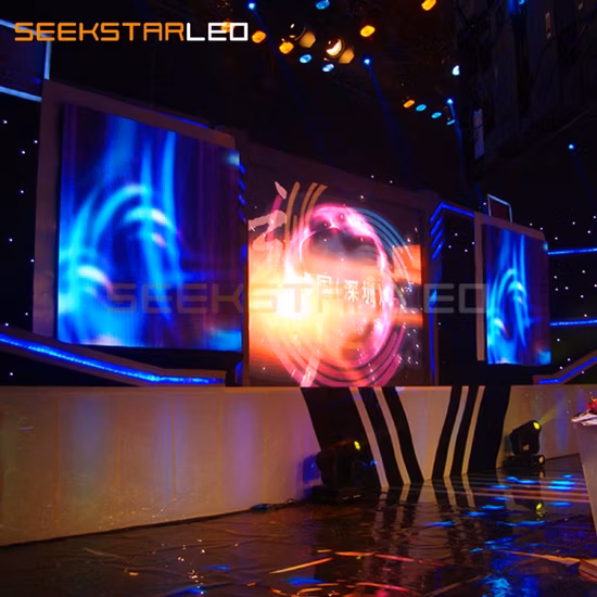 Telão LED colorido para interior HD Rental P2.976