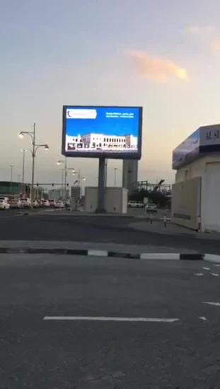 P3 P4 P5 P6 P8 P10 Tela LED de publicidade para instalação fixa externa estável de alto brilho