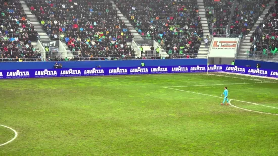 Telão LED para perímetro de futebol